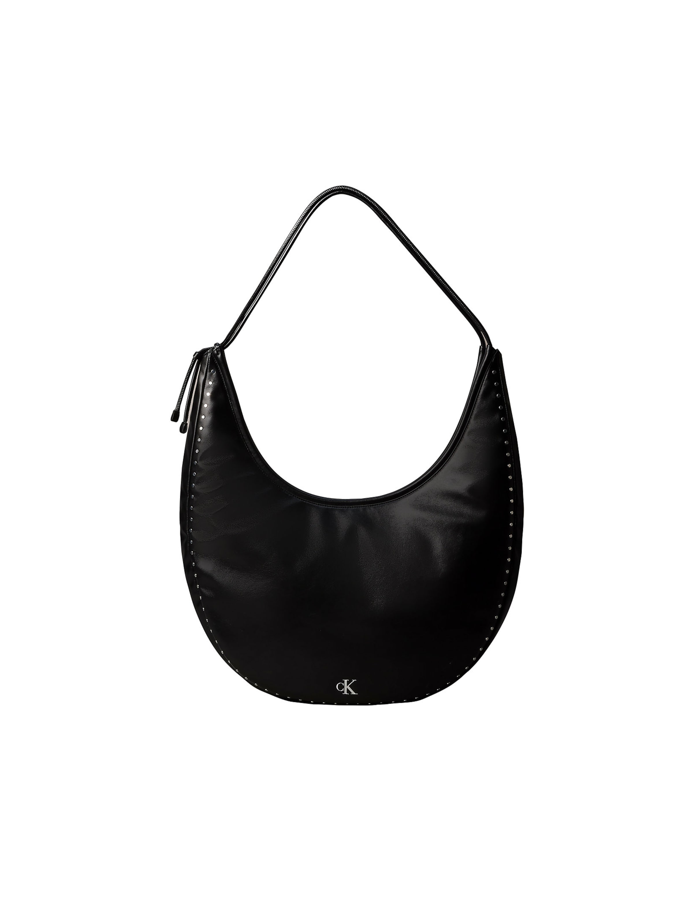 Calvin Klein - Bolso de hombro en negro: frente