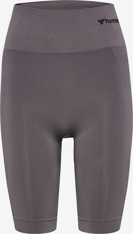 Hummel Sportshorts 'Tif' in Grau: Vorderseite