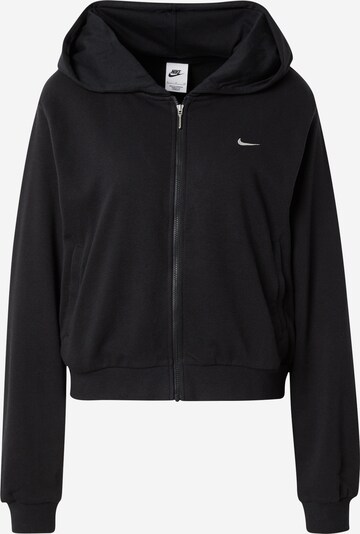 Hanorac Nike Sportswear pe negru / alb, Vizualizare produs