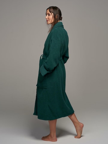 ESSENZA Long Bathrobe in Green