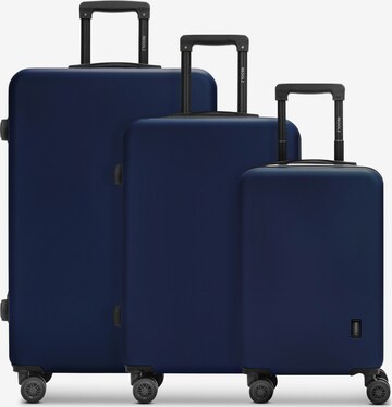 Ensemble de bagages Redolz en bleu : devant
