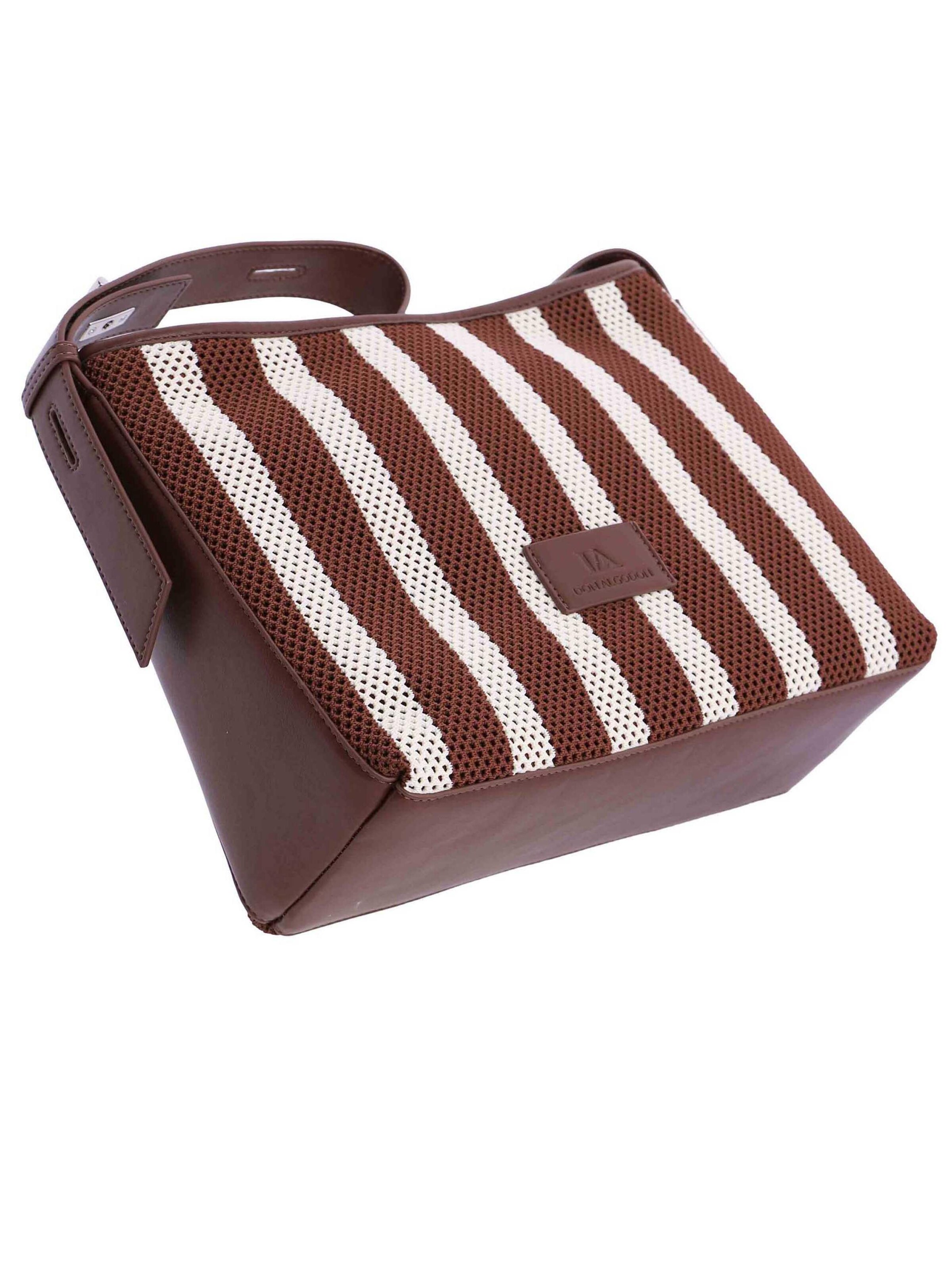 Don Algodon - Bolso de hombro 'Nayade' en marrón