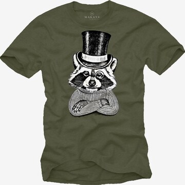 MAKAYA Shirt in Green: front