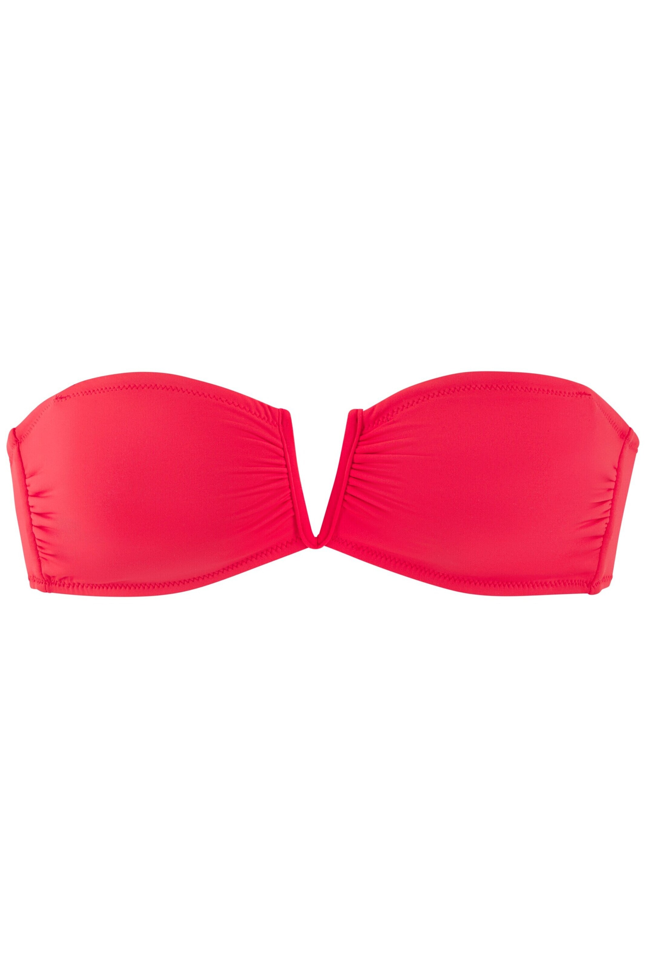 BUFFALO Bandeau Bikini i röd