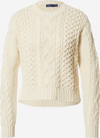 Polo Ralph Lauren Sweater in Beige: front