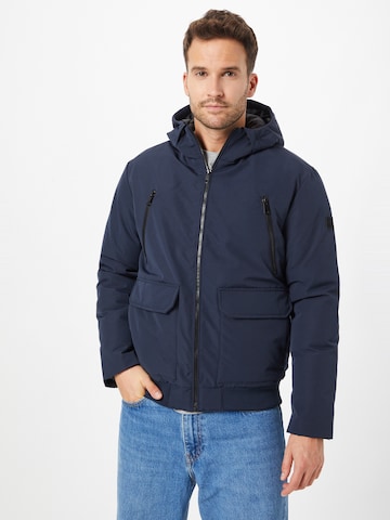 ESPRIT Winterjas in Blauw: voorkant