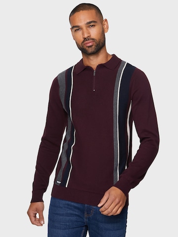 Threadbare Trui 'Connor' in Rood: voorkant
