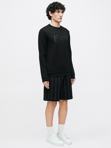 EA7 Emporio Armani Mikina – černá