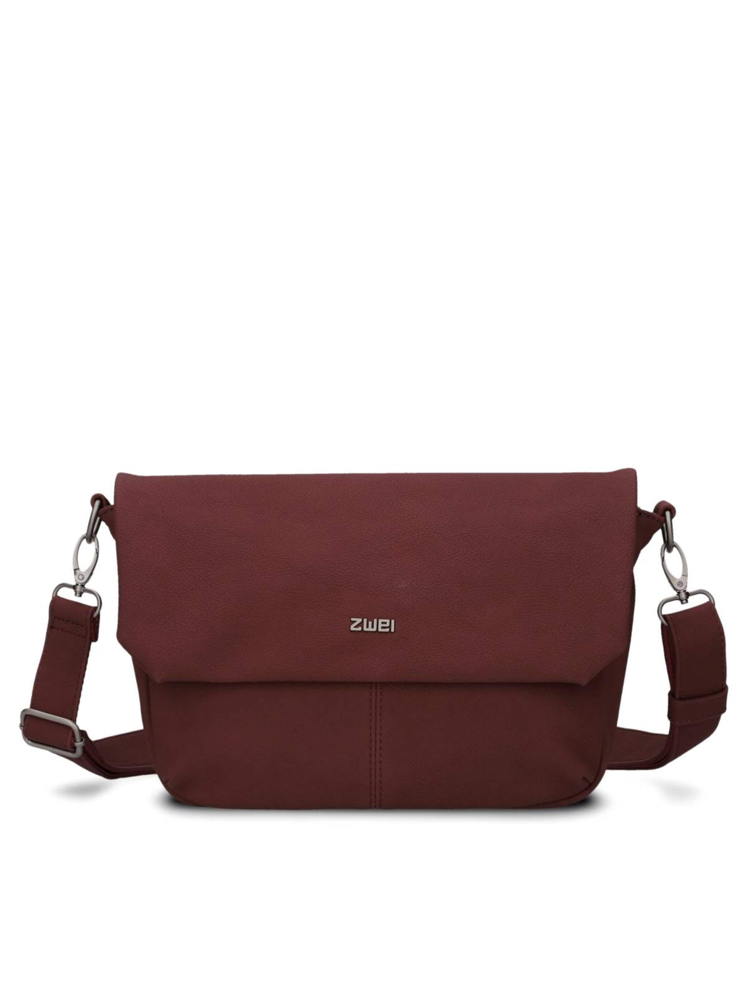 ZWEI Handbag 'MADEMOISELLE.M M60' in Red: front