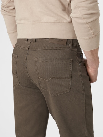 REDPOINT Regular Pants in Brown