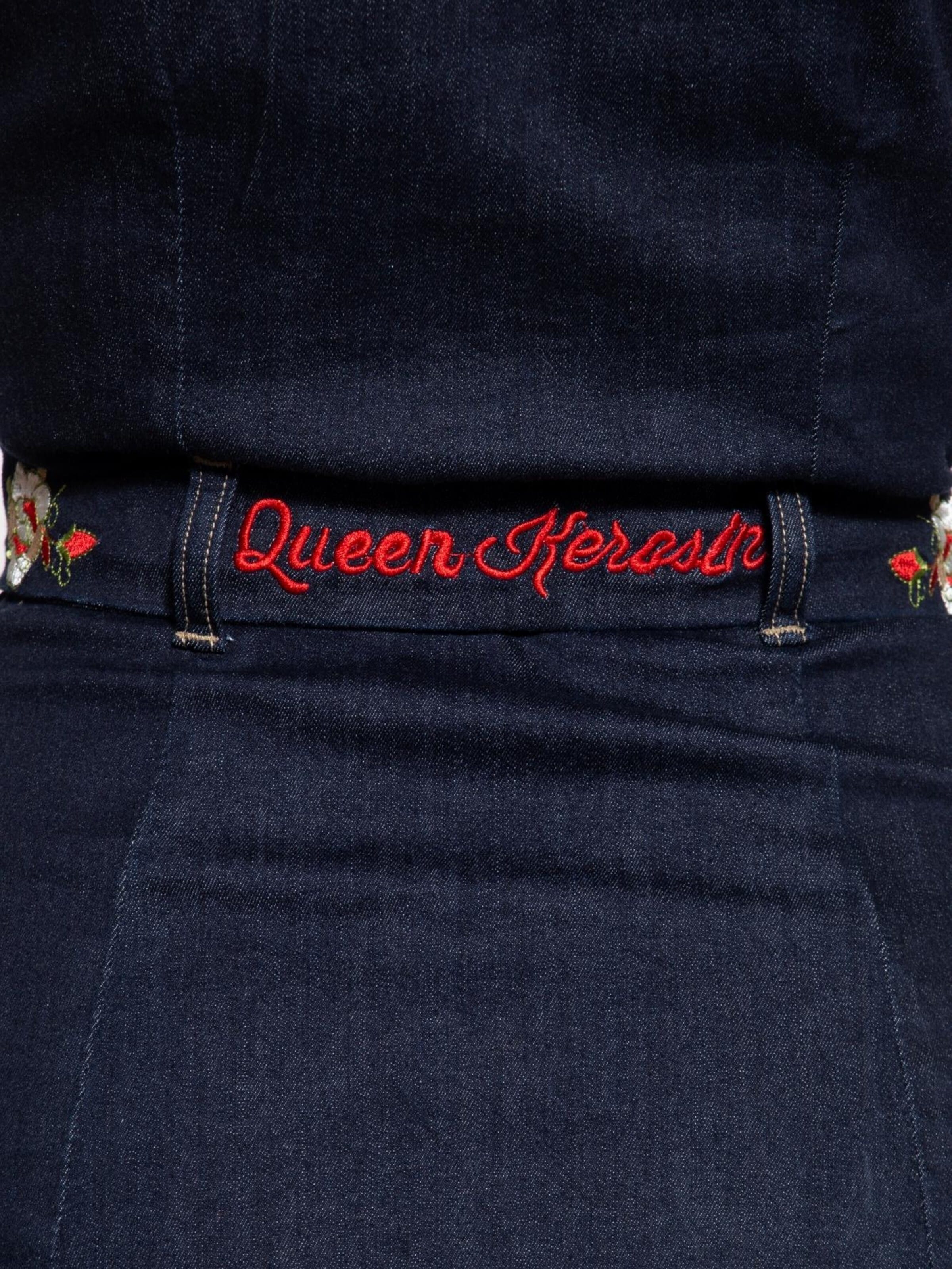 Queen Kerosin Dress in Blue