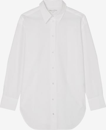 Camicia da donna di Marc O'Polo in bianco: frontale