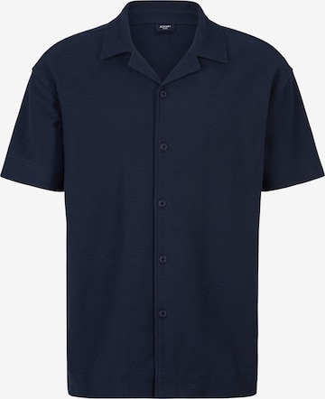 JOOP! Jeans Button Up Shirt in Blue: front