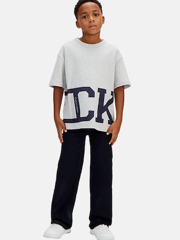 Calvin Klein Kids Shirt 'VARSITY SS T-SHIRT' in Grey
