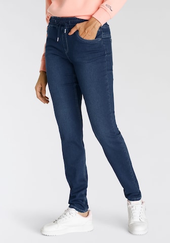 H.I.S Slim fit Jeans in Blue: front