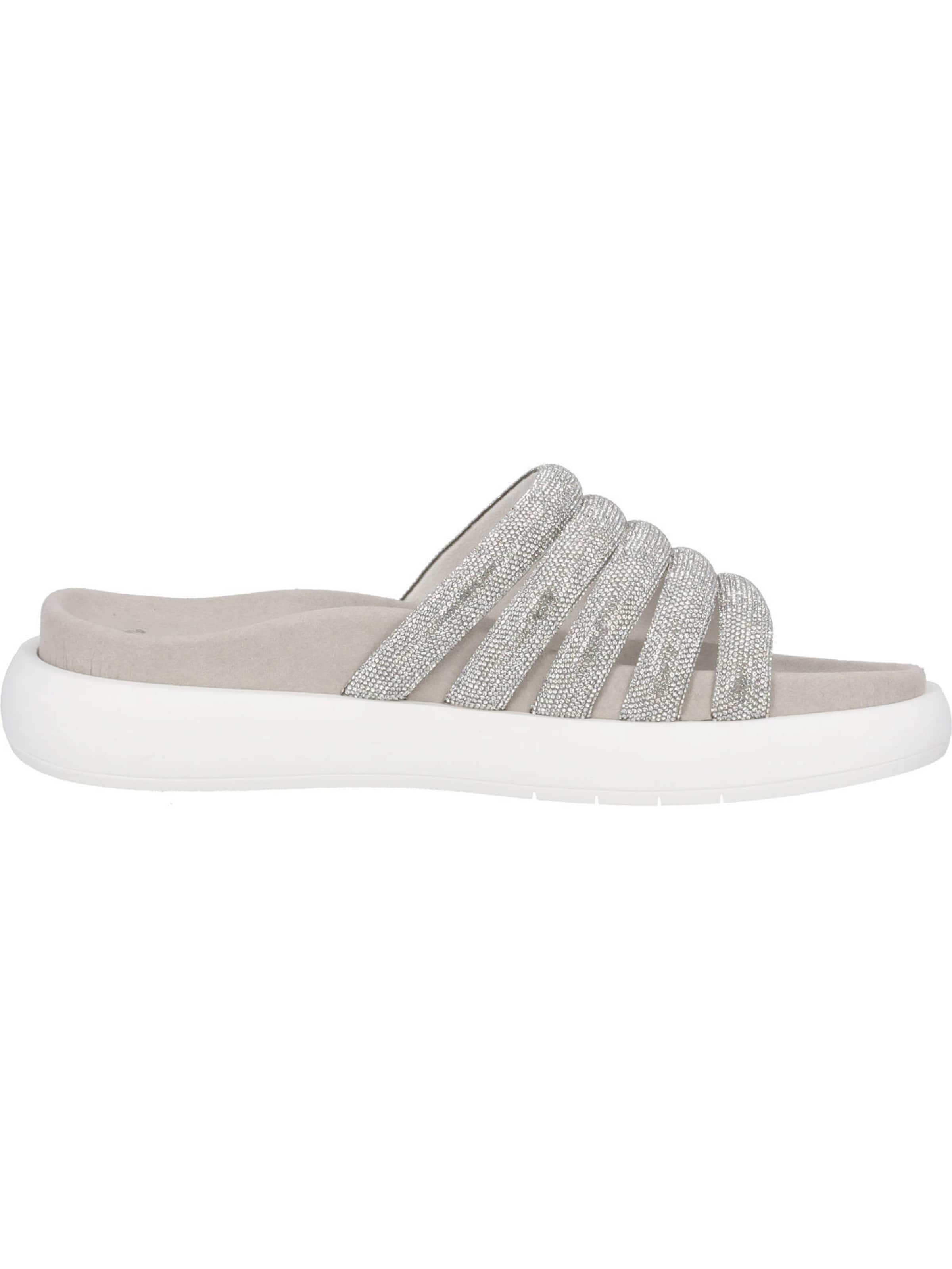 GABOR Mules in Silver