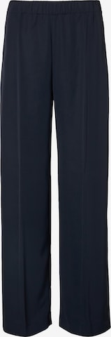 mėlyna BOSS Plačios klešnės Kelnės su kantu 'Tajila': priekis