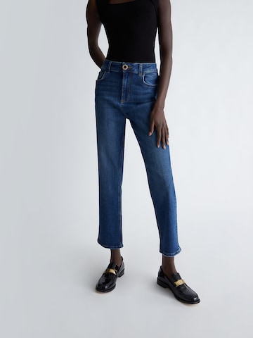 Liu Jo Regular Jeans in Blauw: voorkant