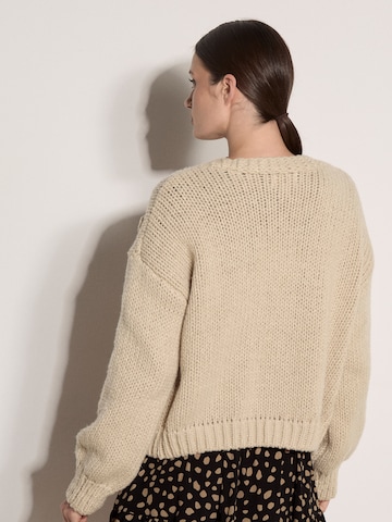 Cardigan bavarois ' ' Apricot en gris