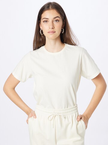 T-shirt Iriedaily en blanc : devant