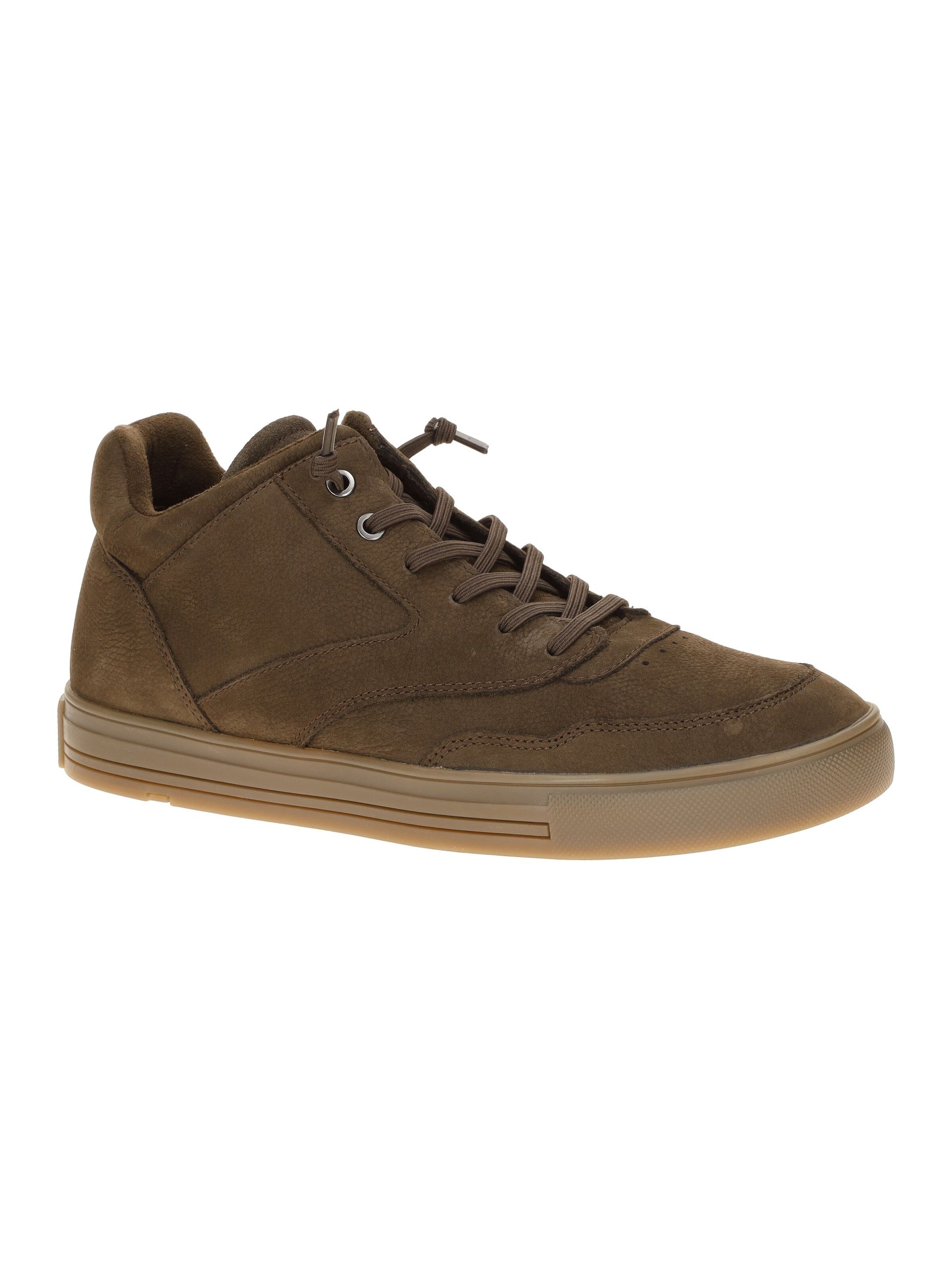 LLOYD Sneaker low 'Lloyd Arena Mid Sneakers Slipper braun Nubuck 26-620-08'‌‌‌‌‌‌‌‌ in Braun: Vorderseite