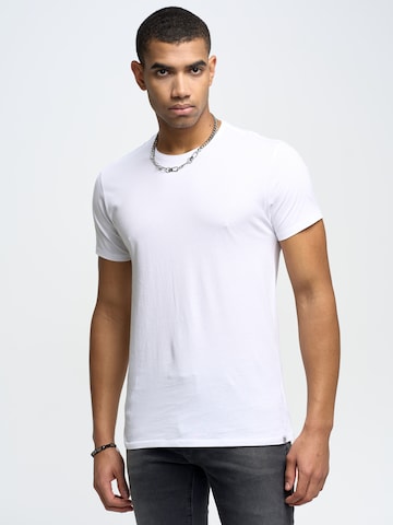 BIG STAR Shirt in White: front