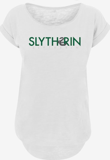F4NT4STIC T-shirt 'Harry Potter Slytherin' en vert / noir / blanc, Vue avec produit