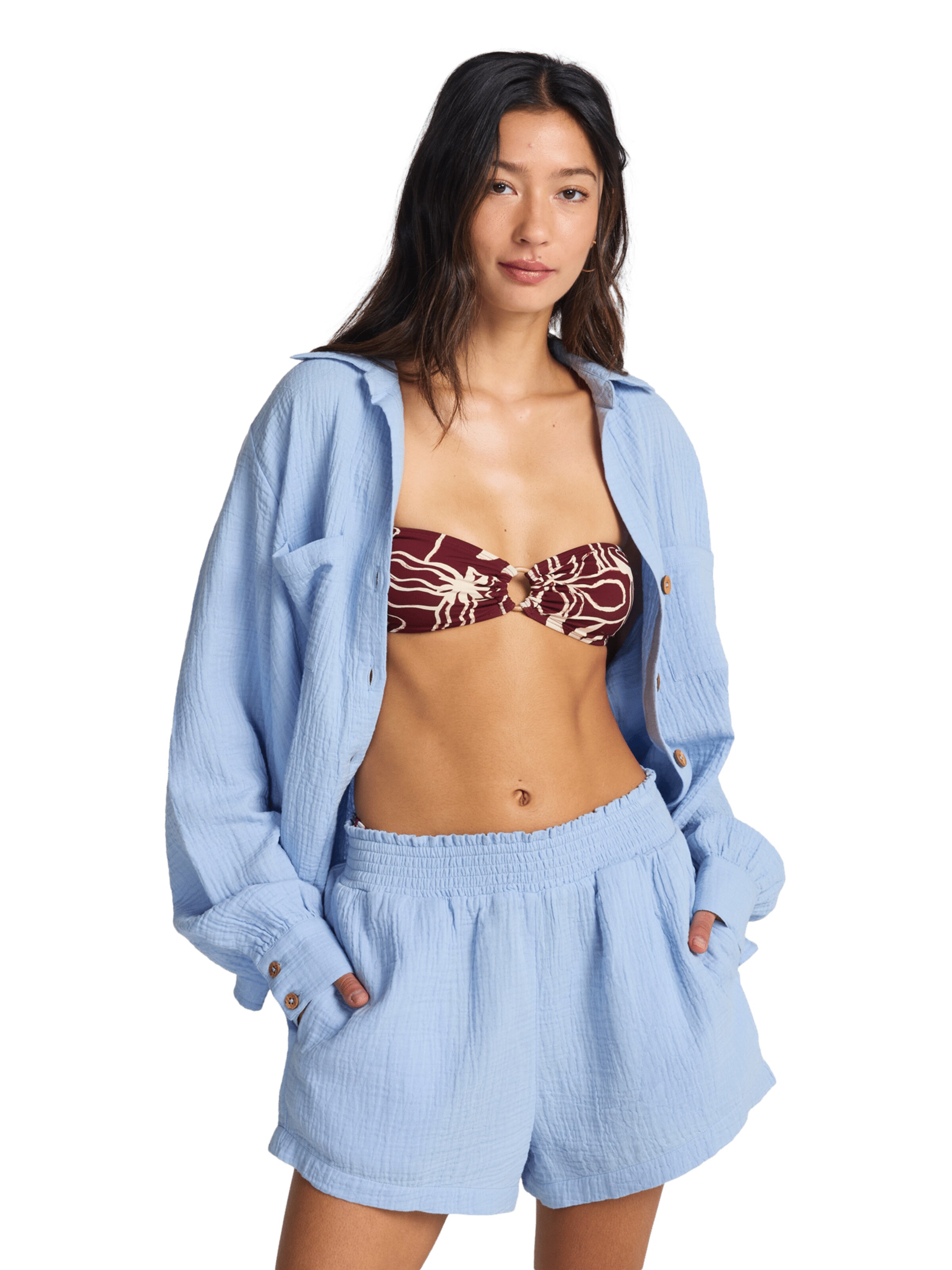 BILLABONG Loosefit Hose in Blau: Vorderseite