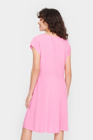 SAINT TROPEZ Jurk 'Gisla' in Roze