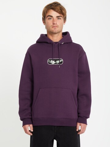 Volcom Sweatshirt 'Noder' in Purple