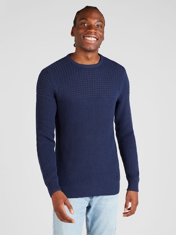 BLEND Sweater in Blue: front