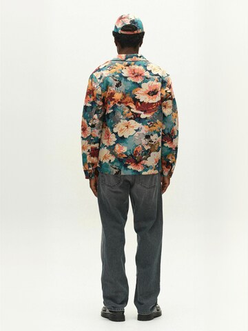 GABBA - Ajuste regular Camisa ' GABcimone ' en Mezcla de colores: atrás