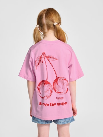 Hummel Shirt 'Stadium' in Lila: voorkant