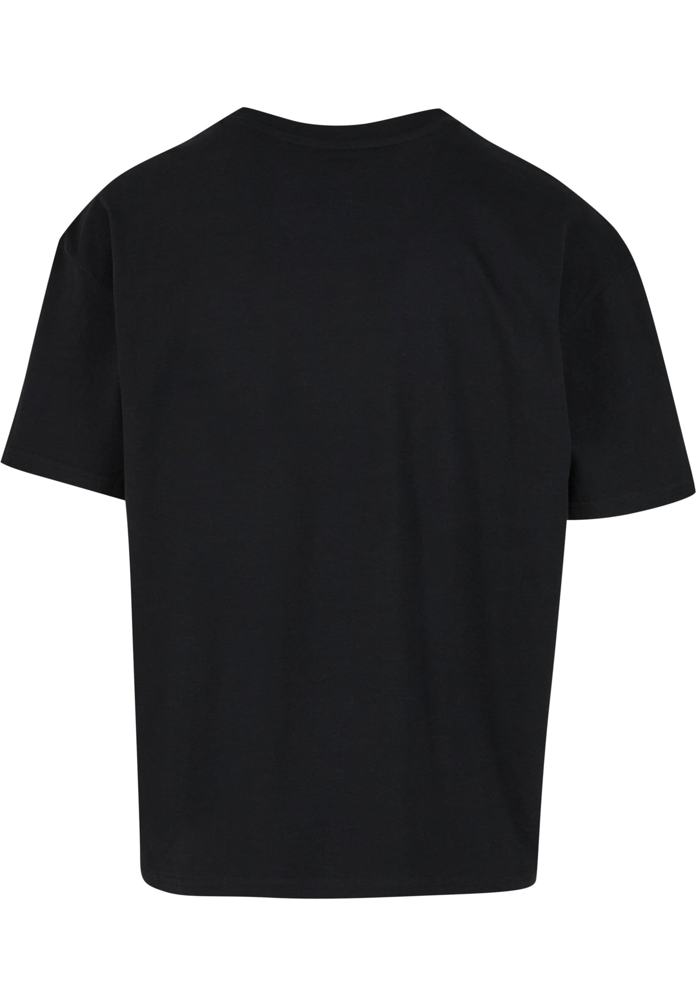 juoda Mister Tee Marškinėliai 'Dripping Alien Head'