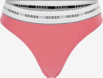 GUESS Thong in Pink: front