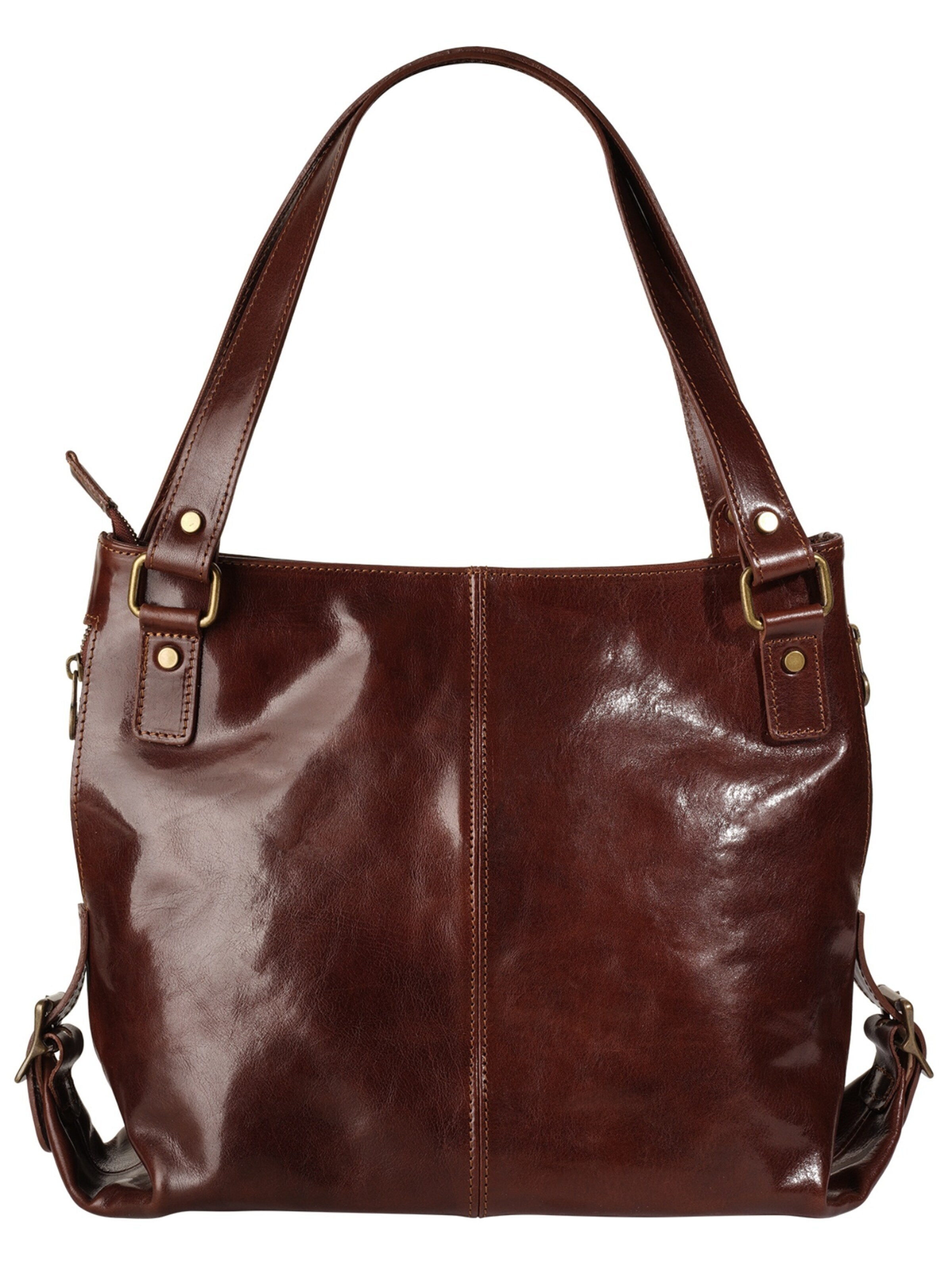 Cabas piké en marron