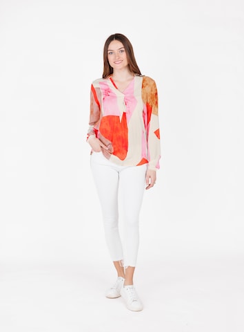 Key Largo Bluse in Mischfarben