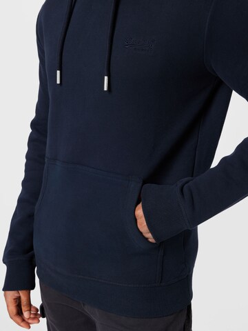 Sweat-shirt Superdry en bleu