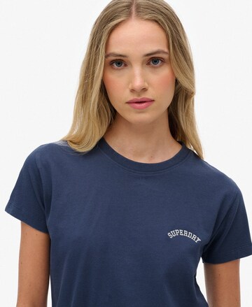 T-shirt 'Essential' Superdry en bleu