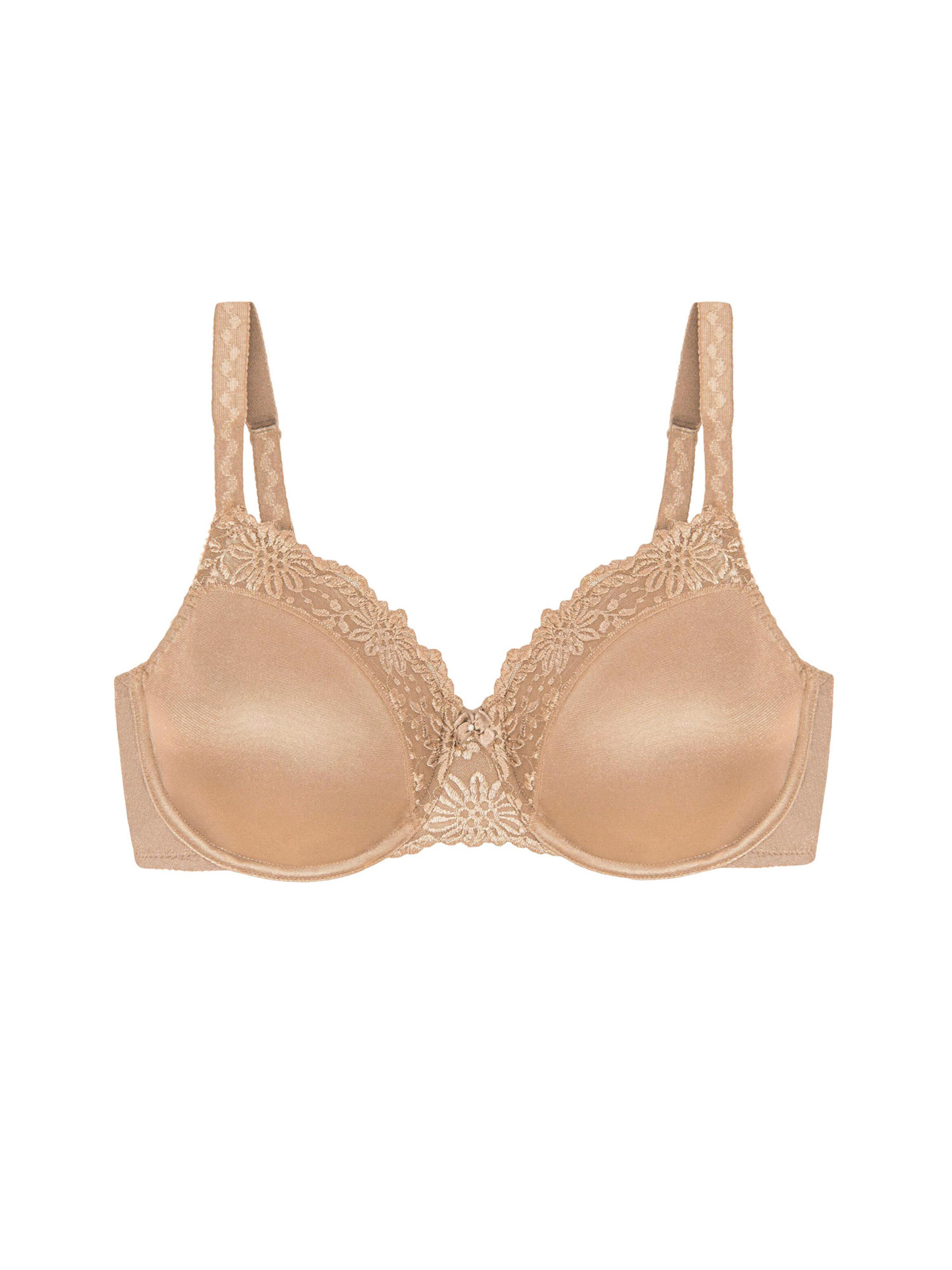 TRIUMPH BH ' Ladyform Soft ' in Beige: voorkant