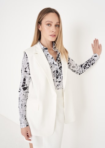 Camomilla Gilet 'Gile' in Wit: voorkant
