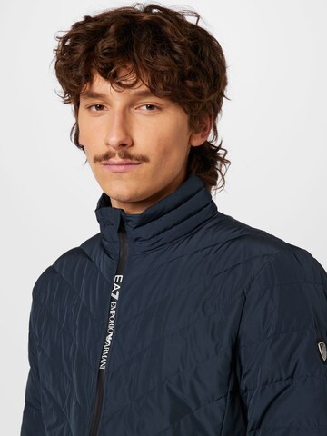 EA7 Emporio Armani Sportsjakke i blå