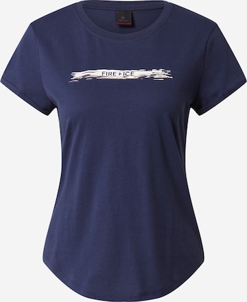 Bogner Fire + IceTehnička sportska majica 'DEBRA' - plava boja: prednji dio