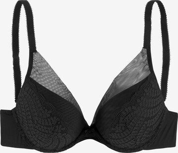 NUANCE Push-up BH in Zwart: voorkant