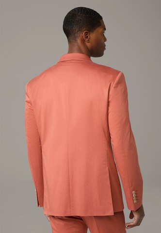 STRELLSON Slim fit Suit Jacket 'Ashton' in Orange