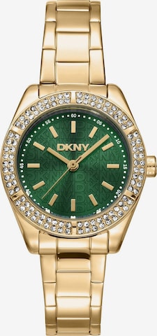 DKNY Analoguhr in Gold: Vorderseite