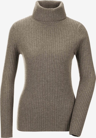 MADELEINE Pullover in Braun: Vorderseite