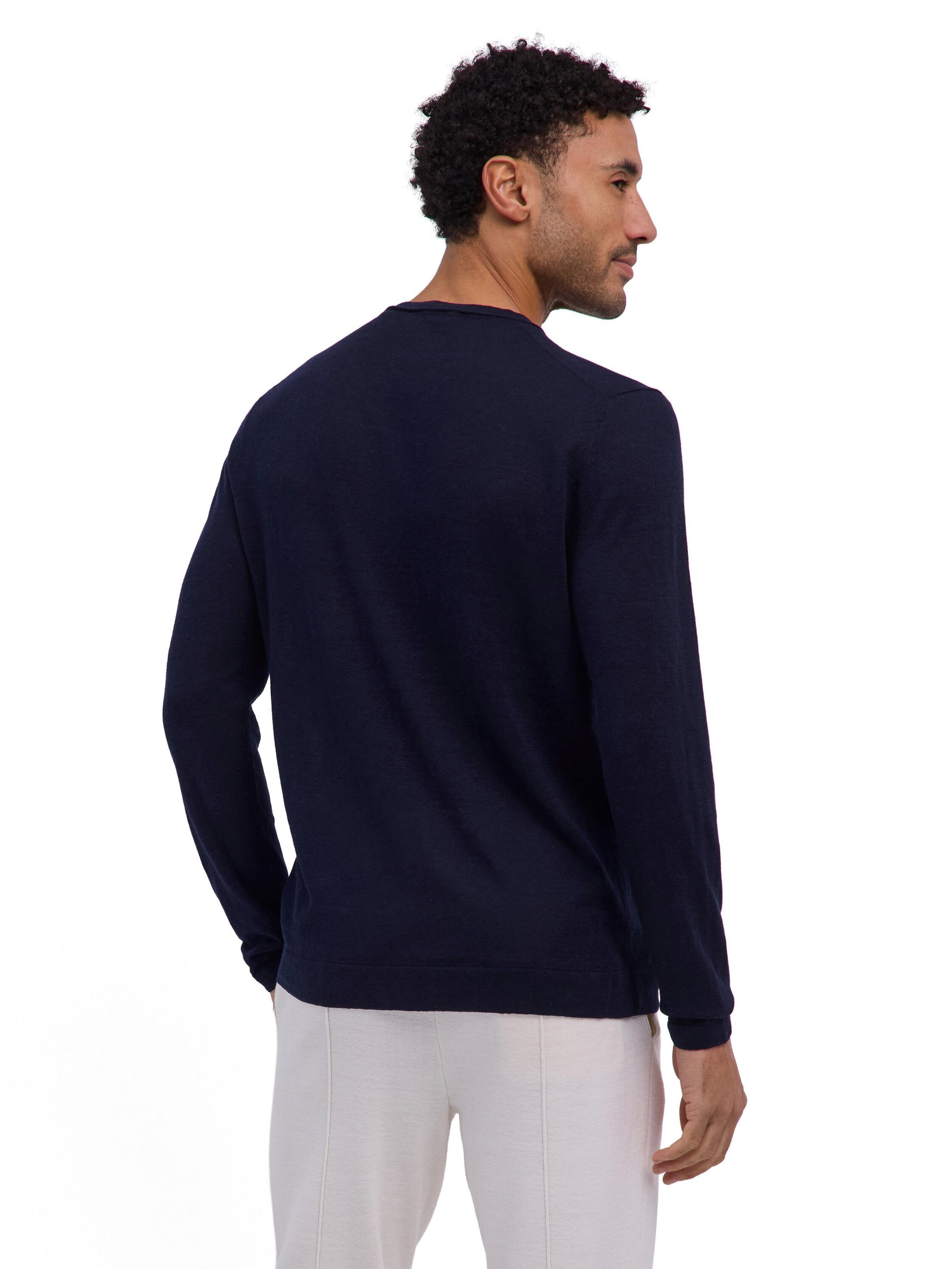 FALKE Sweater 'Silk Linen' in Blue
