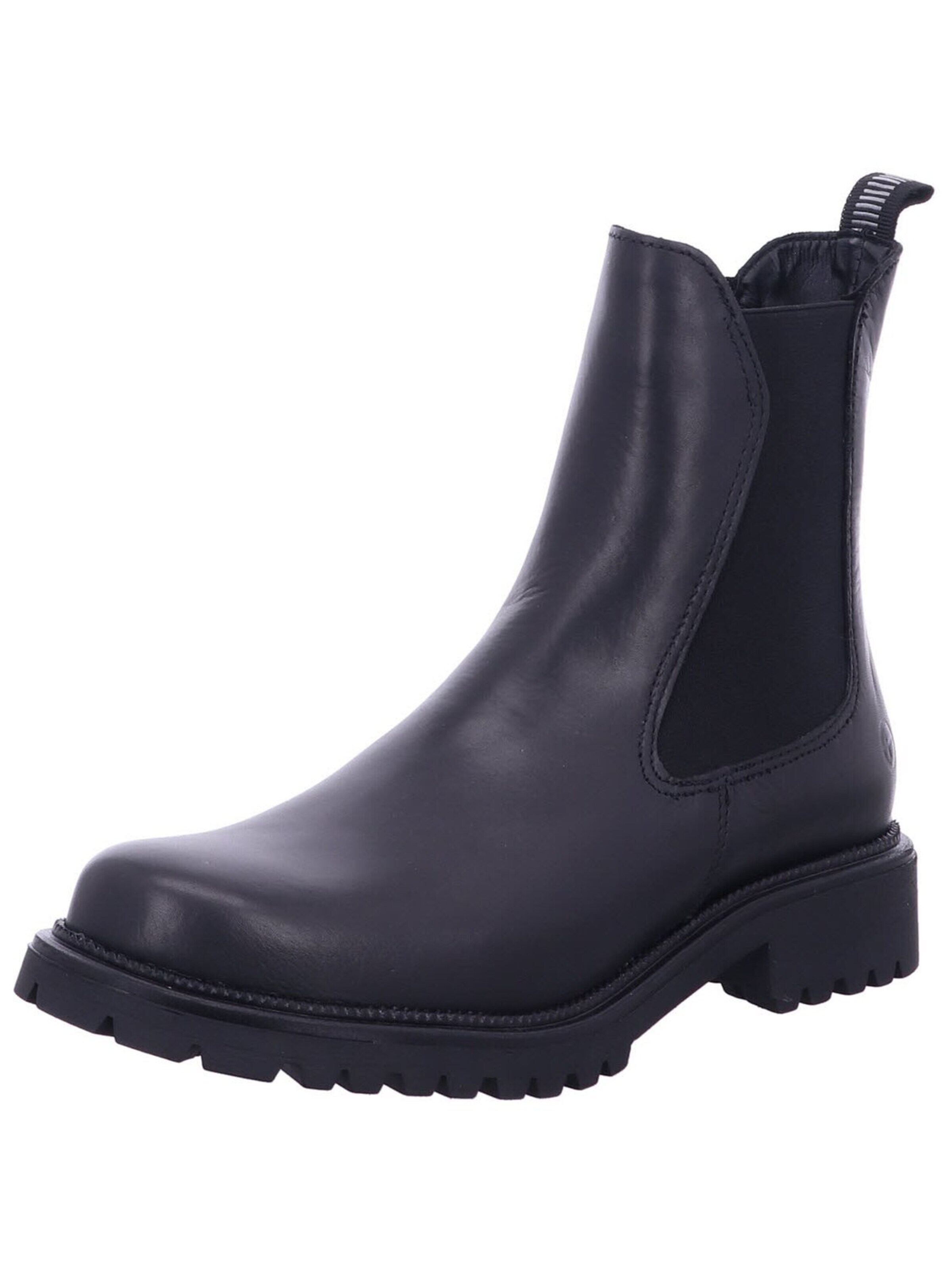Tamaris Boots 'Stiefel Damen 1-25427-41 001 Echtleder in schwarz' in Black: front