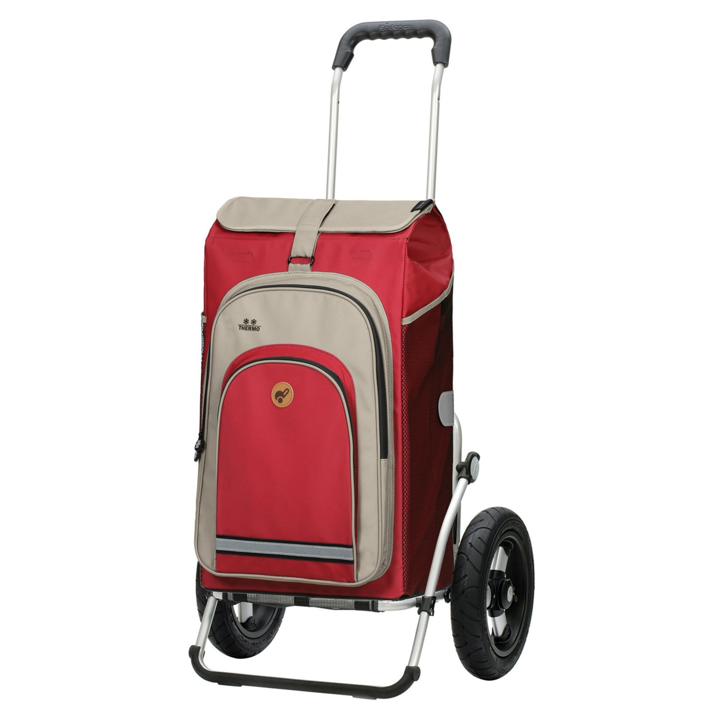 Andersen Shopper Einkaufstrolley 'Royal Hydro 2.0 ' in Rot: Vorderseite